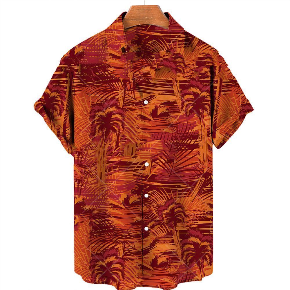 purple hawaiian shirts for men