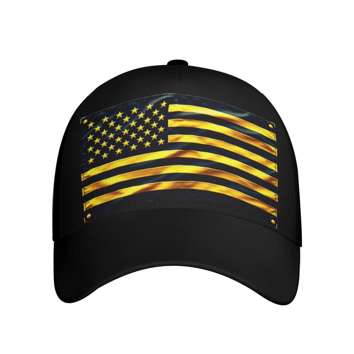 American Flag All-Over Print Peaked Cap – Patriotic Style