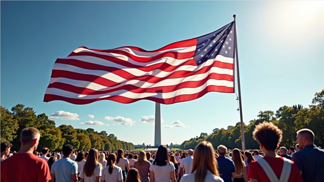 Large American Flag